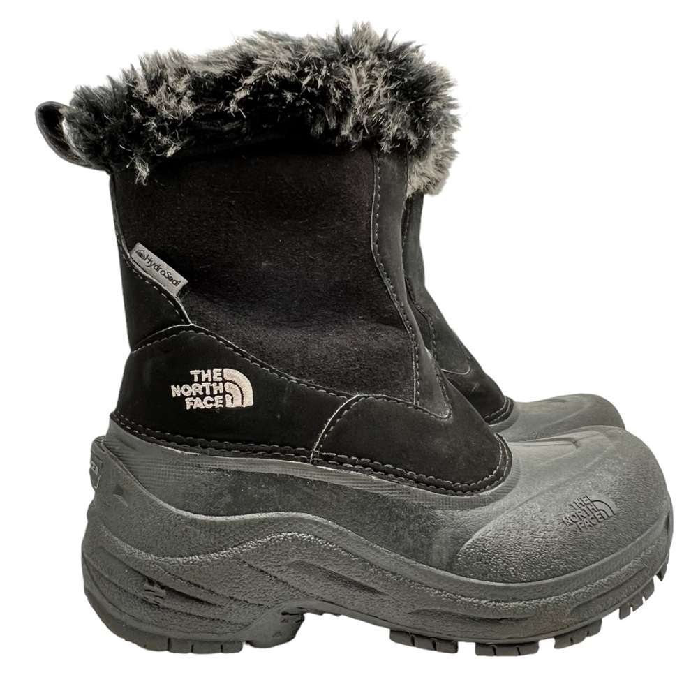 *EUC* The North Face Youth Winter Boots Waterproof Zip, Little Girl Size 2